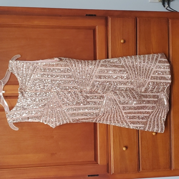 Sequined Dress, Size M - Picture 3 of 6